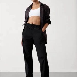 Athleta dark Navy Track Pantse